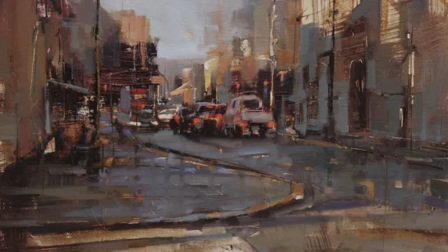 "Morning Traffic" by Tibor Nagy